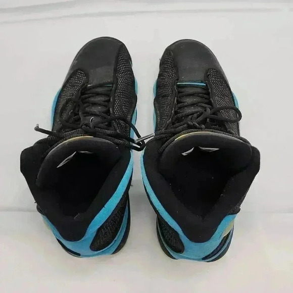 Nike Air Jordan Men's XII CP3 Chris Paul Basketball Shoes Black Blue Size 7.5 - Picture 6 of 10
